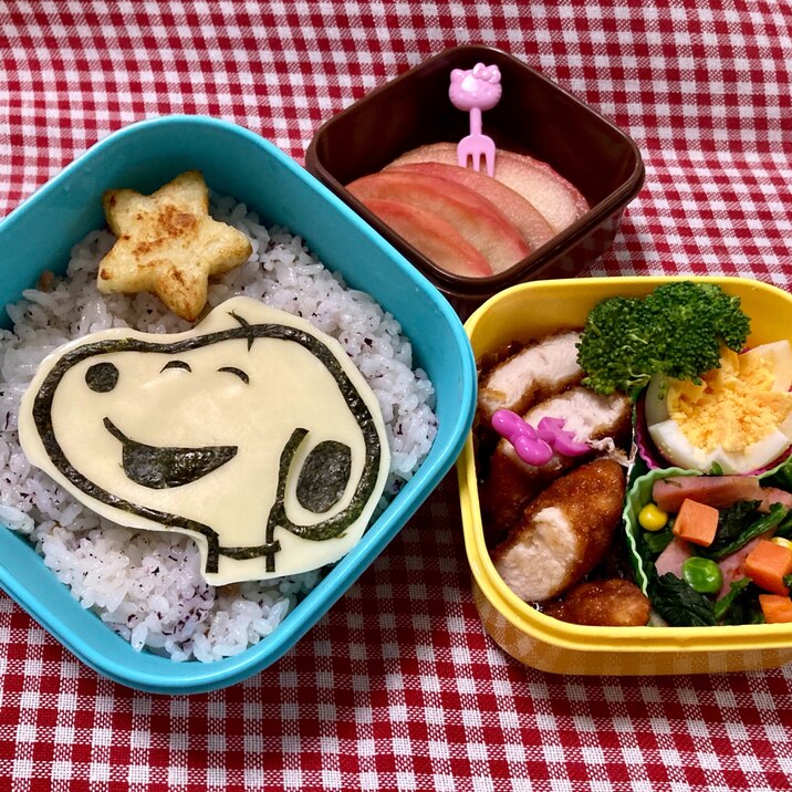 笑顔 スヌーピーのキャラ弁 レシピ 作り方 By Tekonani 楽天レシピ 笑顔 スヌーピーのキャラ弁 レシピ 作り方 By Tekonani 楽天レシピ